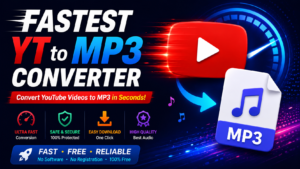 Read more about the article Fastest YT to MP3 Converter: Convert YouTube to MP3 Fast & Free