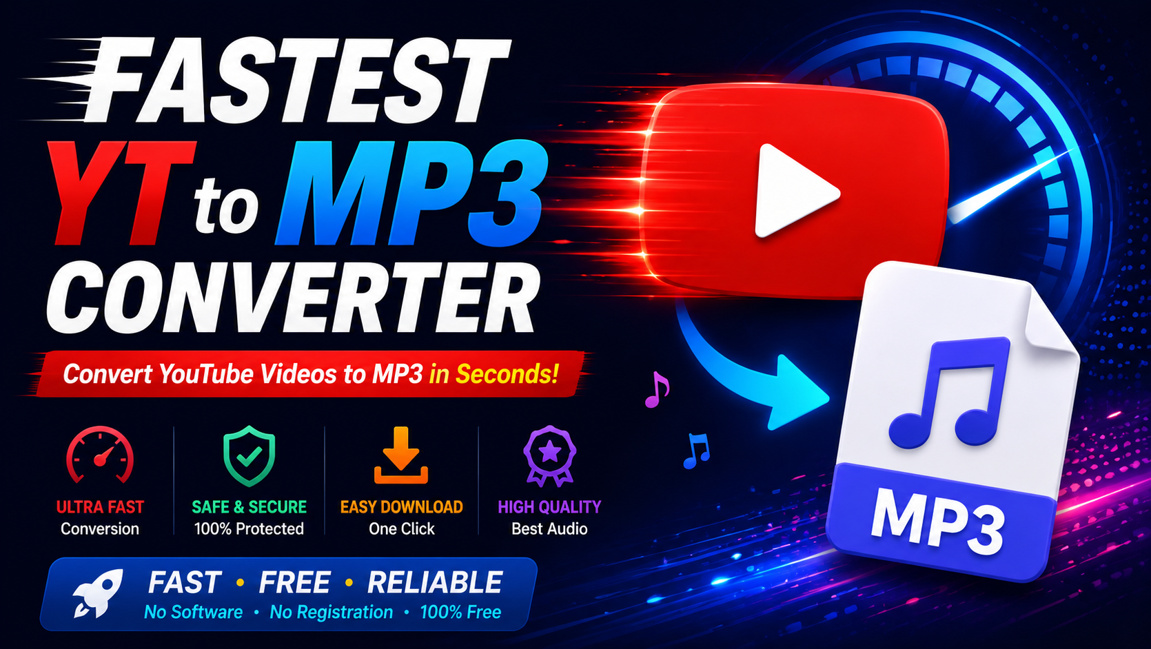 Fastest YT to MP3 Converter