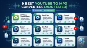 Read more about the article 9 Best YouTube to MP3 Converters in 2026 (Safe & Fast)